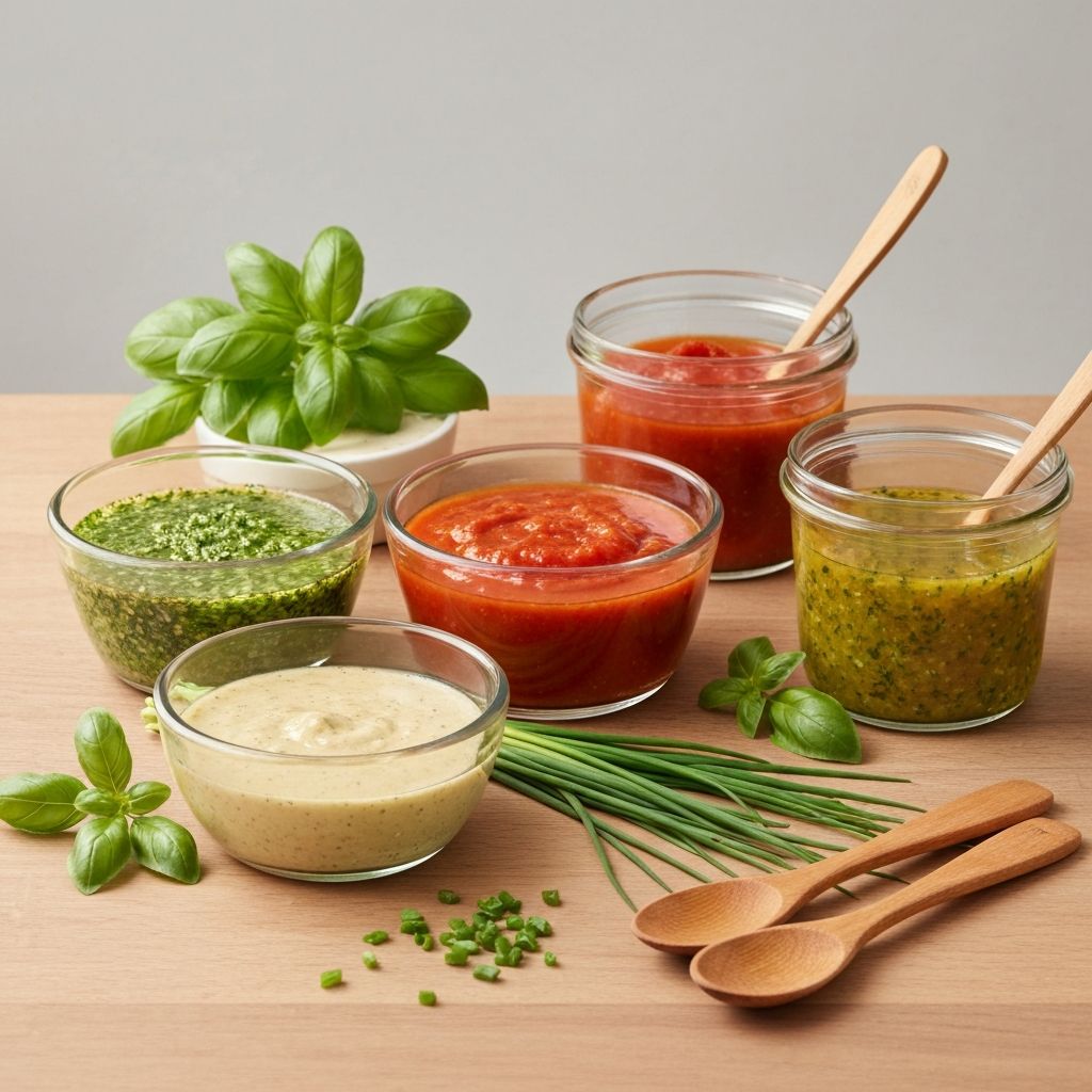 Sauces and dressings